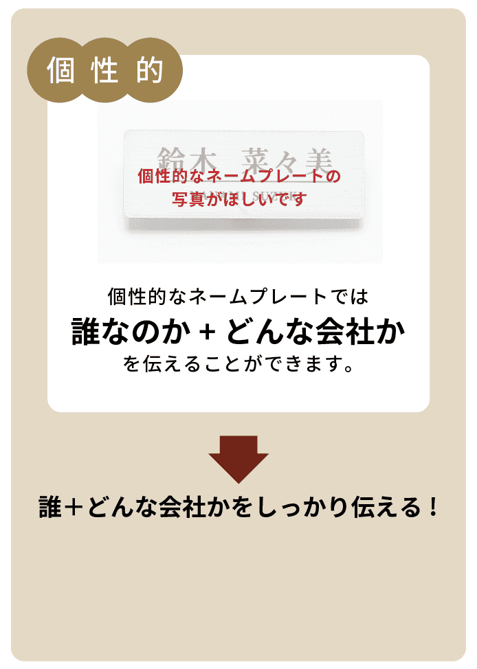 何度も何度も名刺を渡すわけにはいきませんそこで